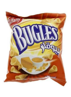 Picture of Tiffany Bugles Cheese Corn Chips 2x14gm