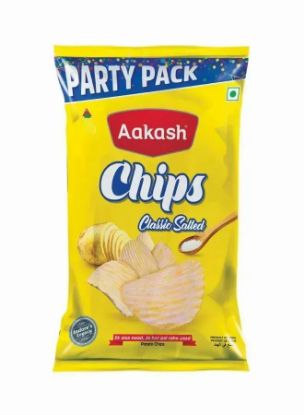 Picture of Aakash Chips Classic Salted 130gm