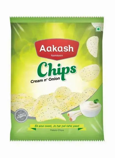 Picture of Aakash Chips Cream N Onion 60gm