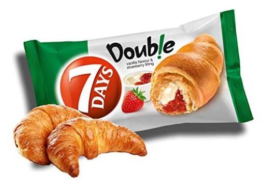 Picture of 7 Days Croissant Strawberry & Vanilla 90gm