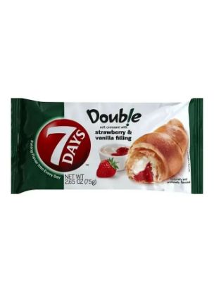 Picture of 7 Days Double Vanilla & Strawberry Croissant 55gm