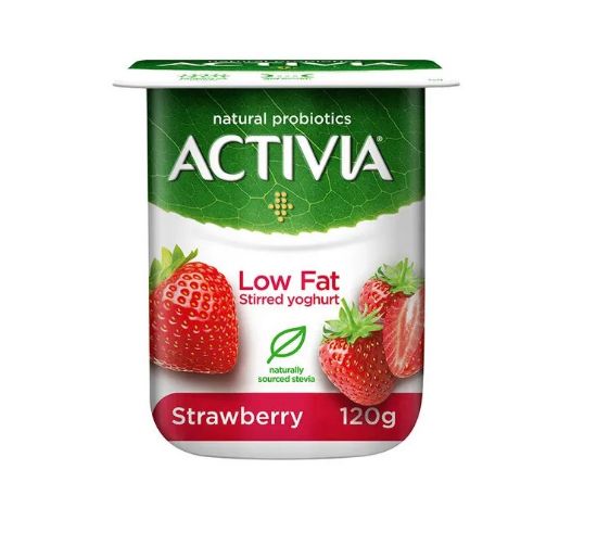 Picture of Activia Low Fat Strawberry Stirred Yoghurt 120gm