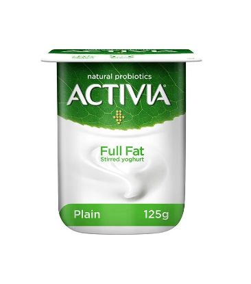 Picture of Activia Full Fat Stirred Plain Yogurt 125gm