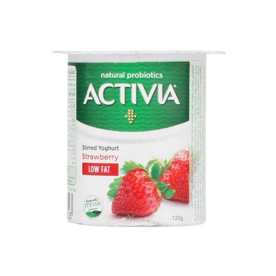 Picture of Activia Yogurt Strawberry Light 120gm