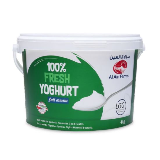 Picture of Al Ain 100% Fresh Yoghurt Full Cream, 4kg