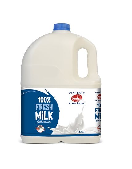 Picture of Al Ain Farms 100% Fresh Full Cream Milk, 1Gallon