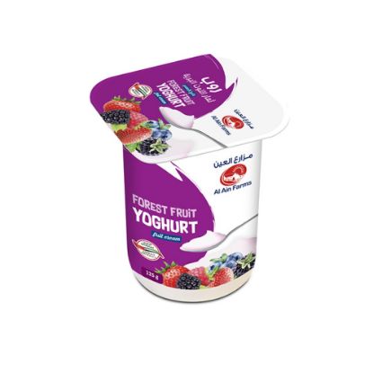 Picture of Al Ain Farms Forest Fruit Stirred Yoghurt, 125gm