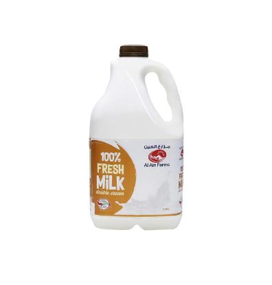 Picture of Al Ain Farms Fresh Double Cream Milk 2ltr