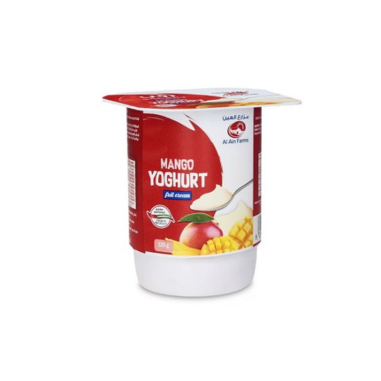 Picture of Al Ain Farms Mango Yoghurt, 125gm