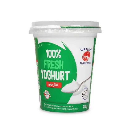 Picture of Al Ain Farms Fresh Low Fat Yoghurt, 400gm