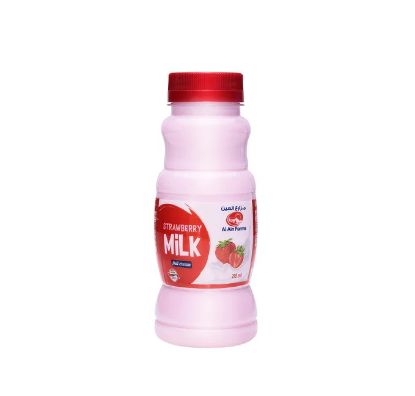 Picture of Al Ain Farms Full Cream Strawberry Milk, 250ml