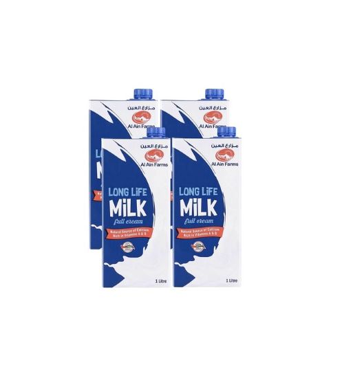 Picture of Al Ain Long Life Full Cream Milk, 1ltr