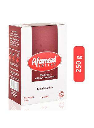 Picture of Al Ameed Turkish Coffee Medium Without Cardamom 250gm