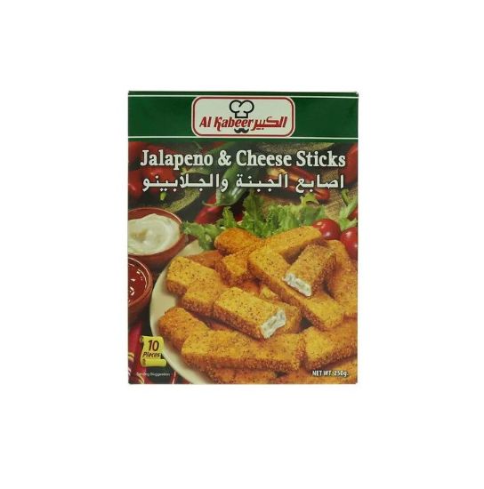 Picture of Al Kabeer Frozen Jalapeno & Cheese Sticks, 250gm