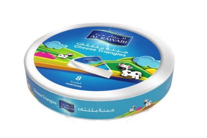 Picture of Al Rawabi Cheese Triangle 8's Portions, 120gm