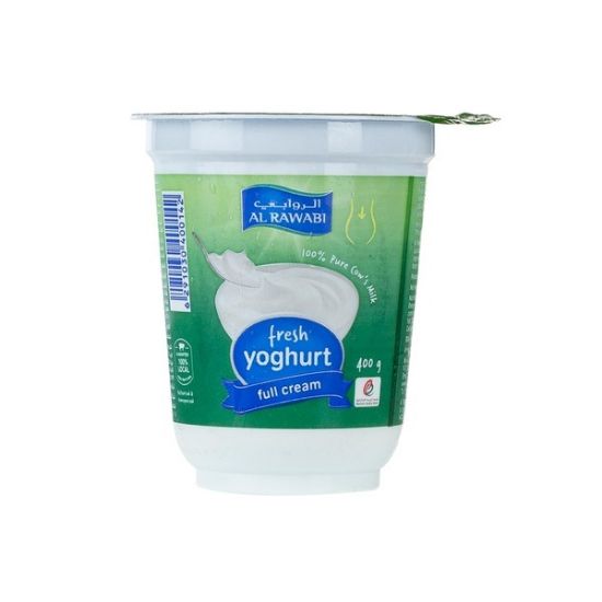 Picture of Al Rawabi Fresh Full Cream Yoghurt, 400gm