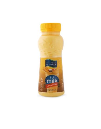 Picture of Al Rawabi Fresh Milk Mango Lychee, 200ml