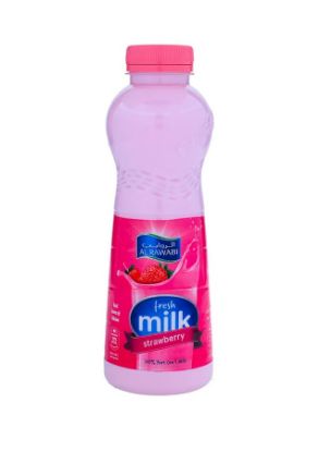 Picture of Al Rawabi Fresh Strawberry Milk, 500ml