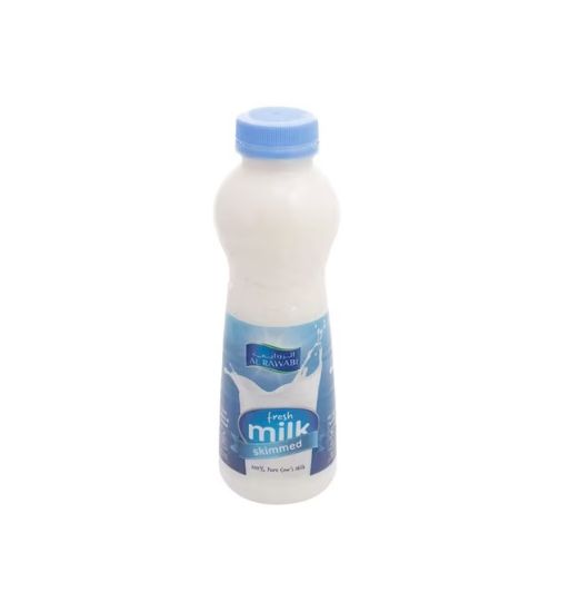 Picture of Al Rawabi Fresh Skimmed Milk 500ml