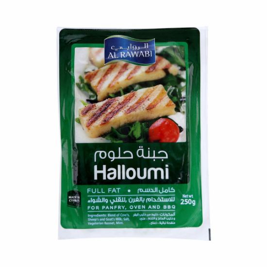 Picture of Al Rawabi Halloumi Cheese Full Fat 250gm