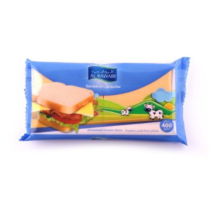 Picture of Al Rawabi Sandwich Slice Cheese, 400gm