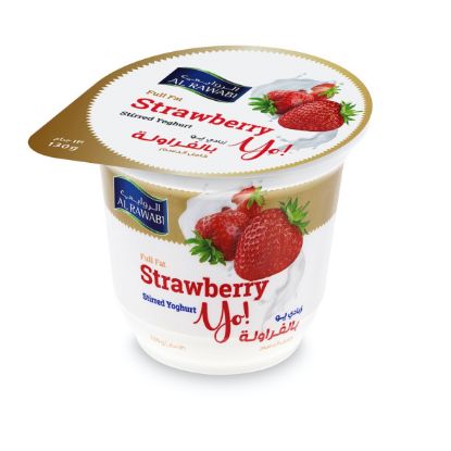 Picture of Al Rawabi Yogurt Pot Strawberry, 130gm