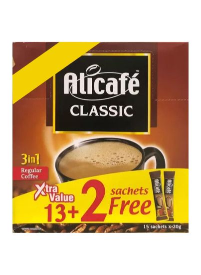 Picture of Alicafe Classic 3 In 1 Box Xv (13+2S)X20gm