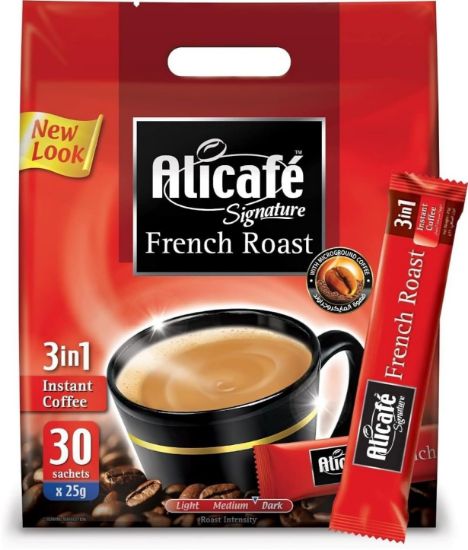 Picture of Alicafe Signature French Roast 3in1 Instant Coffee 30+5 25gm