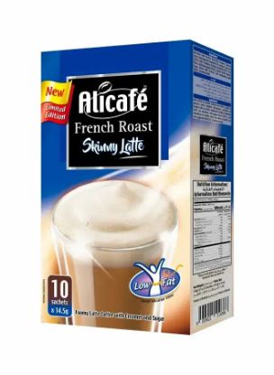 Picture of Alicafe French Roast Low Fat Skinny Latte 10x14.5gm