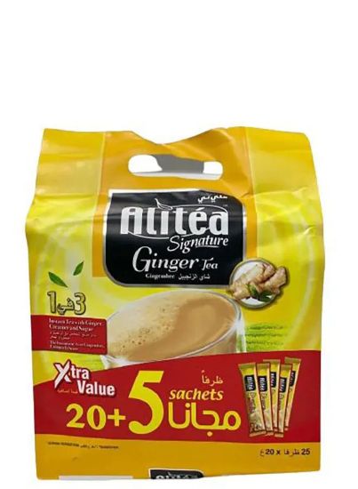 Picture of Alitea Ginger Tea Extra Value 20+5 Sachets 20gm