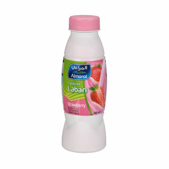 Picture of Almarai Flavored Strawberry Laban 340ml