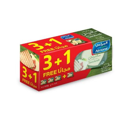 Picture of Almarai Cheese Sandwich Slices, 4x200gm