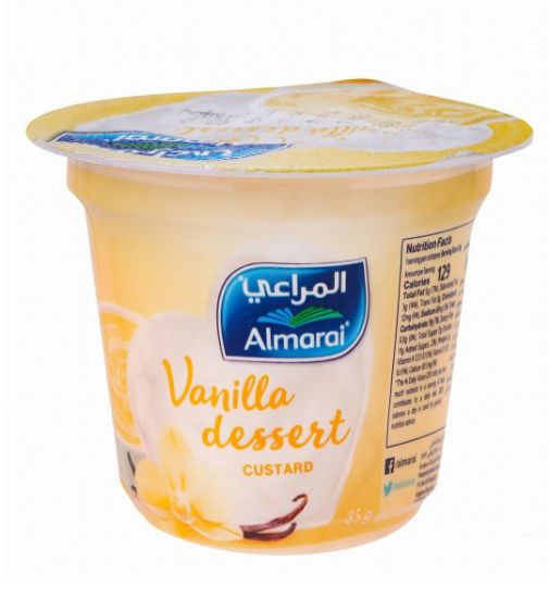 Picture of Almarai Custard Vanilla Dessert 85gm