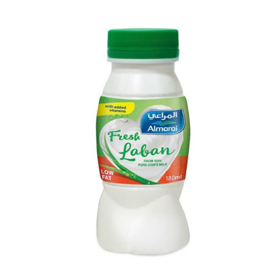 Picture of Almarai Fresh Low Fat Laban With Added Vitamins, 180ml