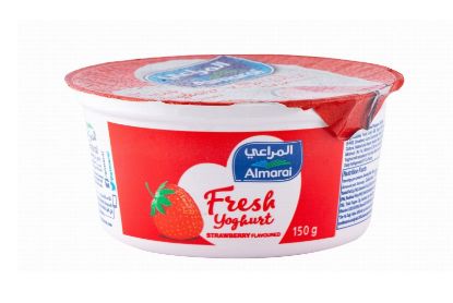 Picture of Almarai Fresh Strawberry Flavored Yoghurt, 150gm