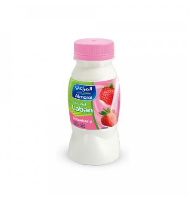 Picture of Almarai Flavored Strawberry Laban, 180ml