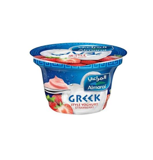 Picture of Almarai Greek Style Yogurt Strawberry, 150gm