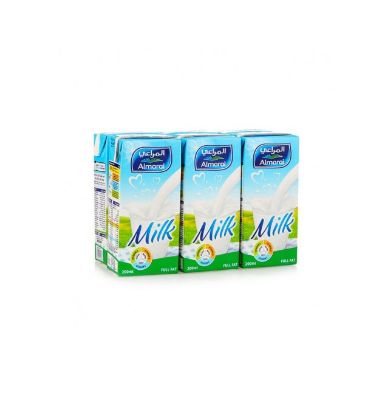 Picture of Almarai Milk UHT With Vitamin Full Fat, 6x200ml