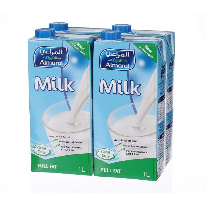 Picture of Almarai Milk Uht Full Fat (4x1ltr)