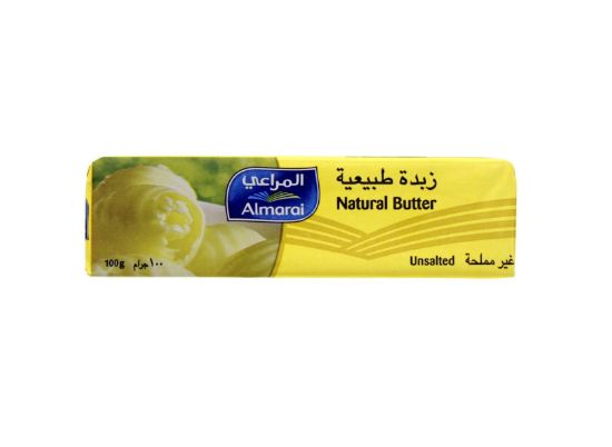 Picture of Almarai Natural Butter Unsalted 100gm