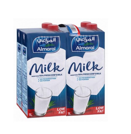 Picture of Almarai UHT Low Fat Milk, 4x1ltr