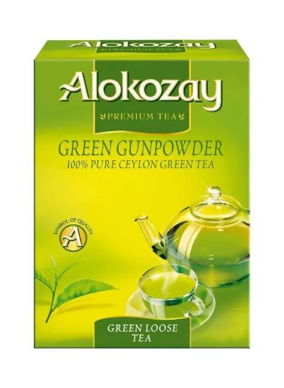 Picture of Alokozay Green Gunpowder 100% Pure Ceylon Green Tea 225gm