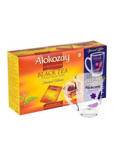 Picture of Alokozay Tea Bag's Black 100's