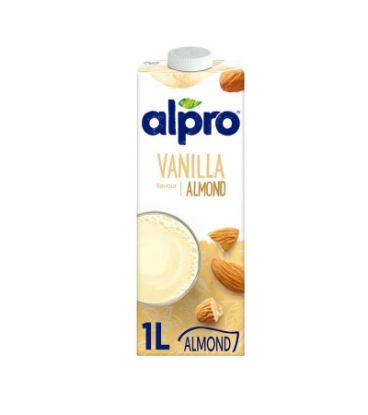 Picture of Alpro Almond Drink Vanilla Flavour 1ltr