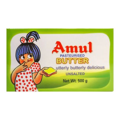 Picture of Amul Butter Pasteurized Unsalted 500gm