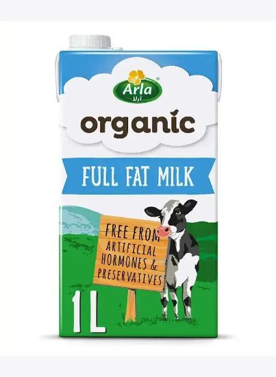 Picture of Arla Organic Milk Full Fat 1ltr