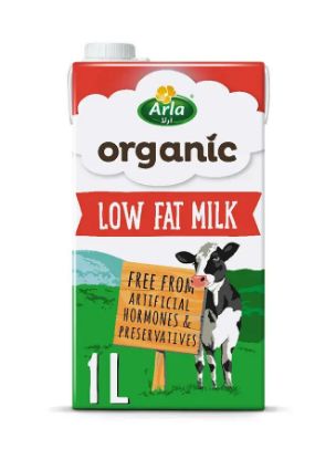 Picture of Arla Organic Milk Low Fat 200ml