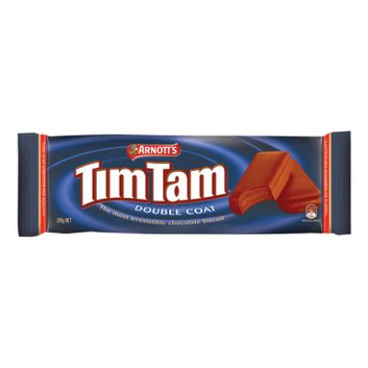 Picture of Arnott's Biscuit Timtam Double Coat Chocolate 200gm