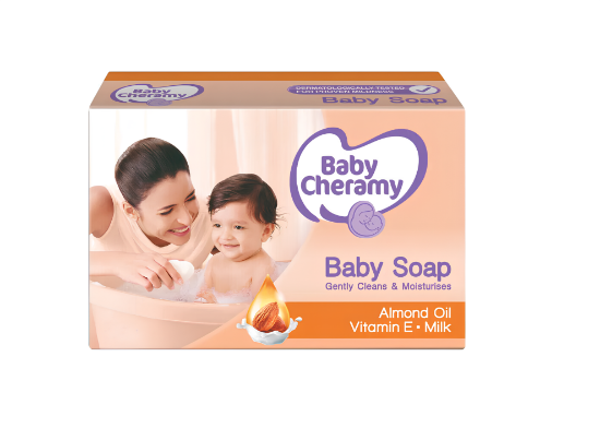 Picture of Baby Cheramy Body Soap Gently Cleanses 75gm