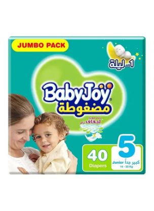 Picture of Baby Joy Diapers Junior Size 5 40Diapers